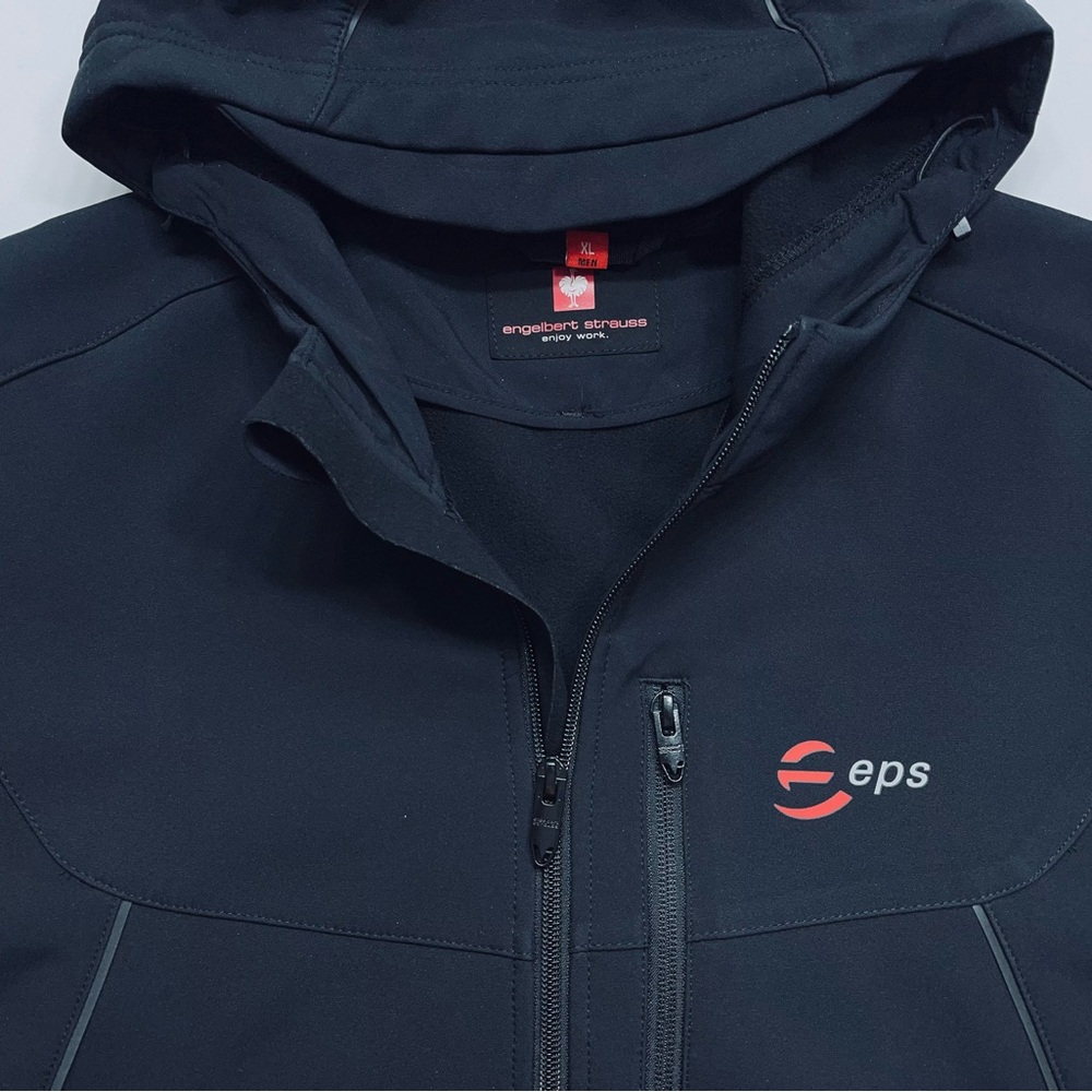 Engelbert Strauss Softshell Work Jacket Mens Xl H… - image 3